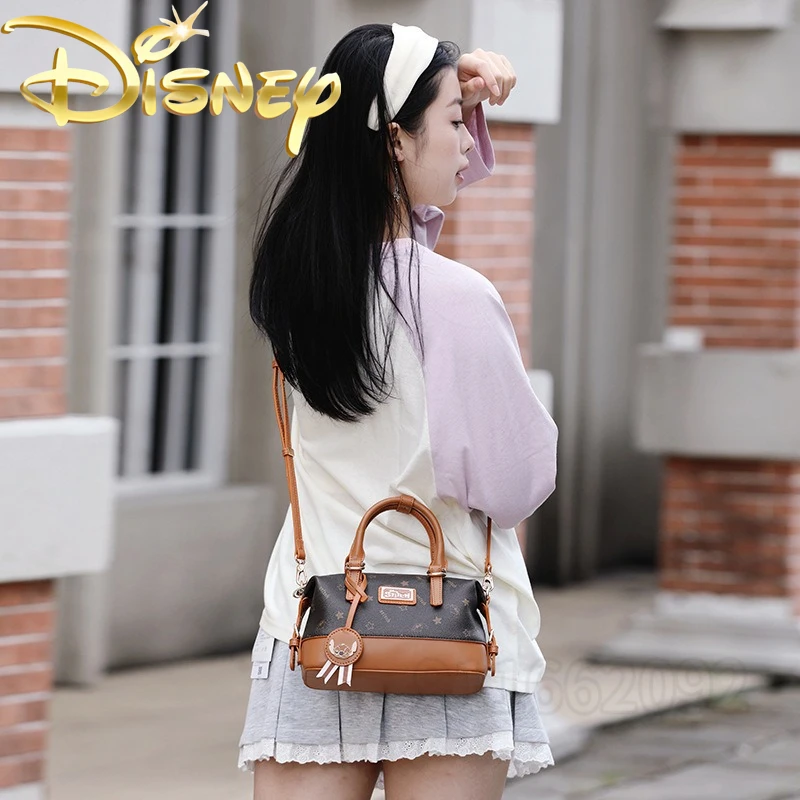 Disney Stitch Original New Women's Handbag Cartoon Fashion Women's Shoulder Crossbody Bag Luxury High-Quality Mini Women's Bag