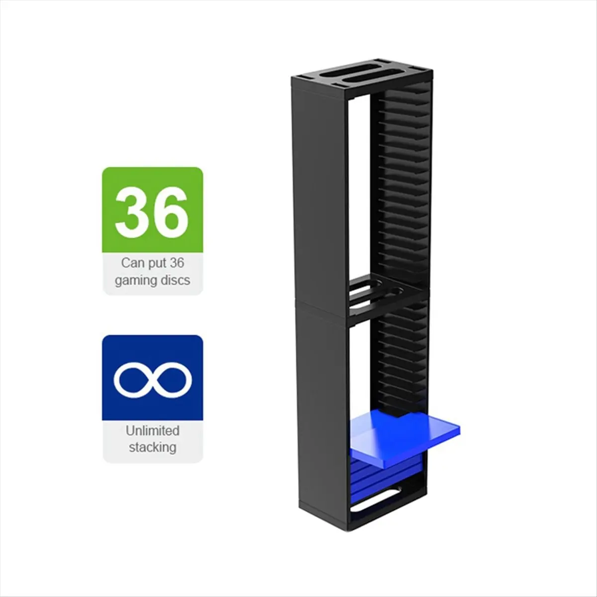 n11r-36-in-1-for-ps4-game-disc-storage-rack-game-card-box-multifunctional-disic-storage-tower-game-disc-storage-rack-stand