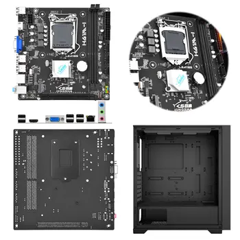 Základní deska H61M-I Mini ITX pro stolní počítače s paticí LGA 1155 a kondenzátory s plnými pevnými kondenzátory, DDR3, dvoukanálová 16GB M.2 NVME pro kancelářské použití 10 nejlepší prodej Základní deska 1155 ITX - №2