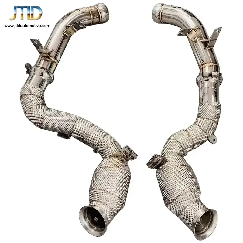 Deluxe Replacement Front Exhaust Pipe for Mercedes Benz W213 E63 Flawless TIG Welded Heavy Duty Engine Tuning Pipe