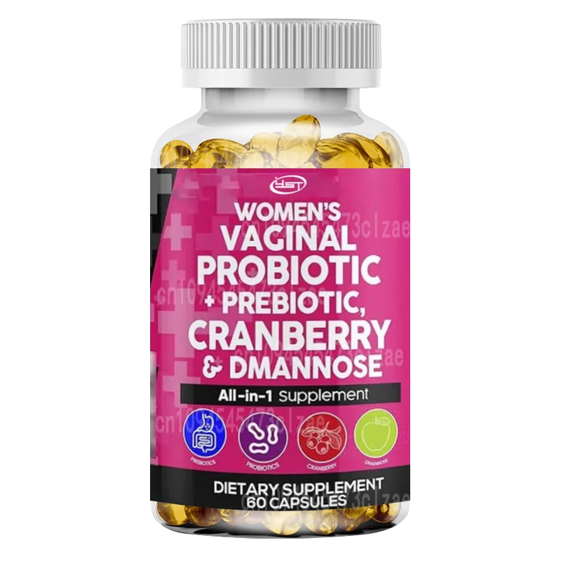 

Female Probiotics+prebiotics 20 Billion Cranberry Pills - Containing Mannose - Health Supplement Vitamins