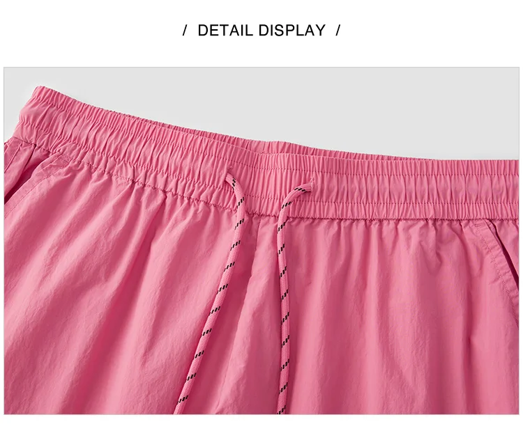 Semir Damen-Hose, lässig, kühles Tragegefühl, Farbblock-Design, locker, feuchtigkeitsableitend, schnelltrocknend, Sommer 2026, Outdoor-Sport-Stil, Top – Detail 13