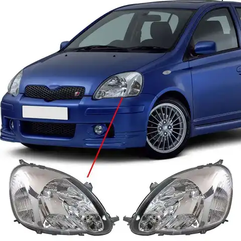 10 best sales toyota vitz headlights - №2