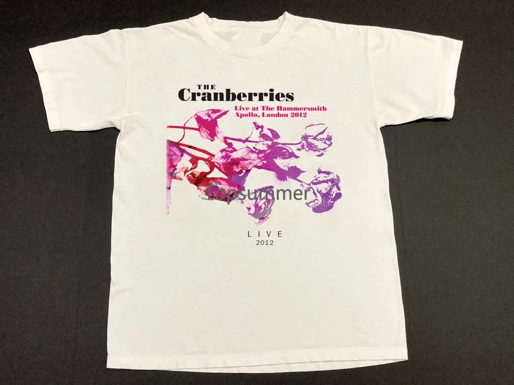 

Collection The Cranberries Band 2012 White All Size Unisex T-Shirt Tmb561