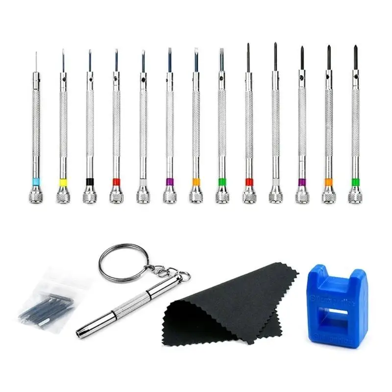 Y1UD 13Pcs Watch Screwdriver Set Watchmakers Screwdrivers Screwdriver