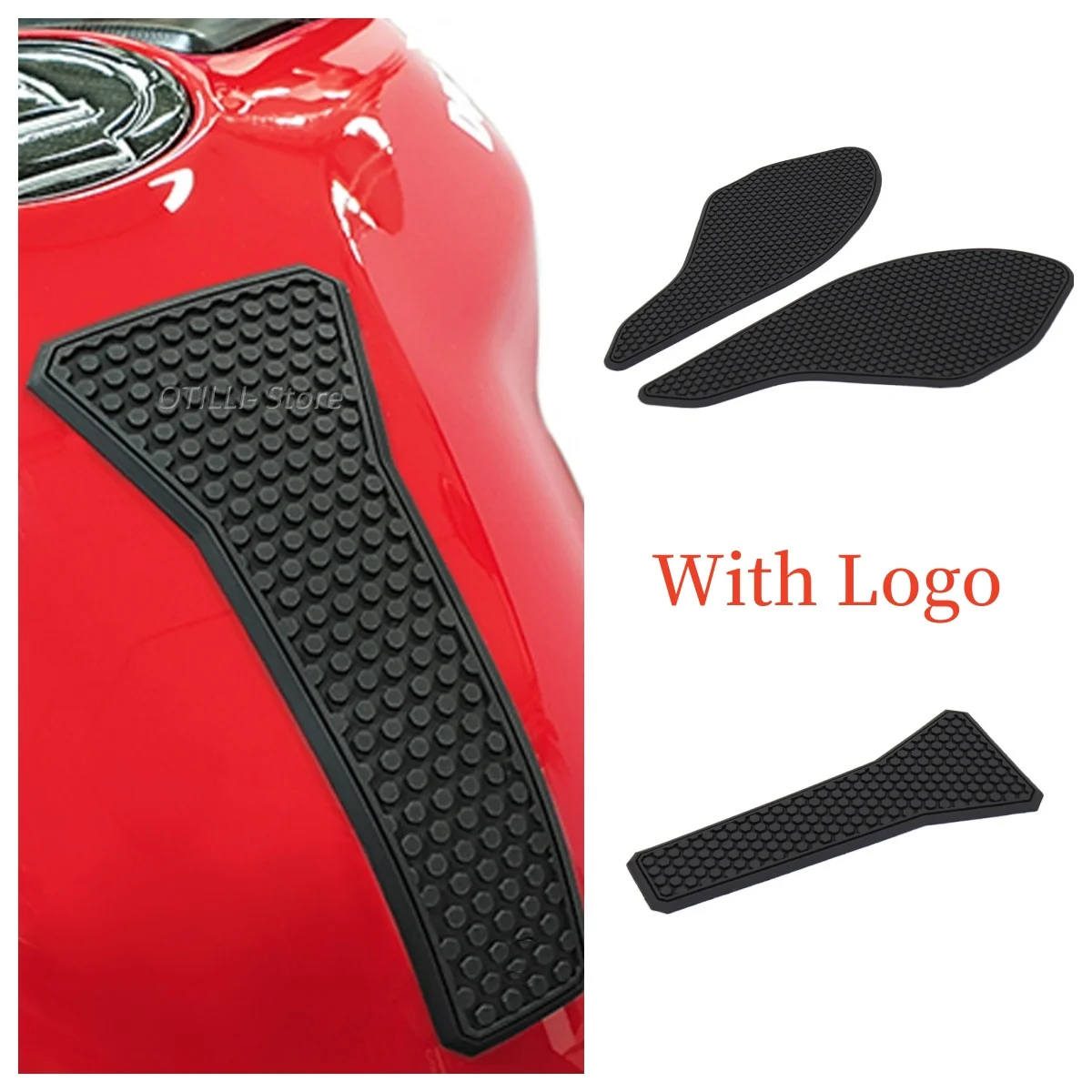 

Для Daytona 675 R для Street Triple 765 R RS мотоциклетная резиновая накладка на топливный бак противоскользящие накладки на бензобак водонепроницаемые наклейки наклейка