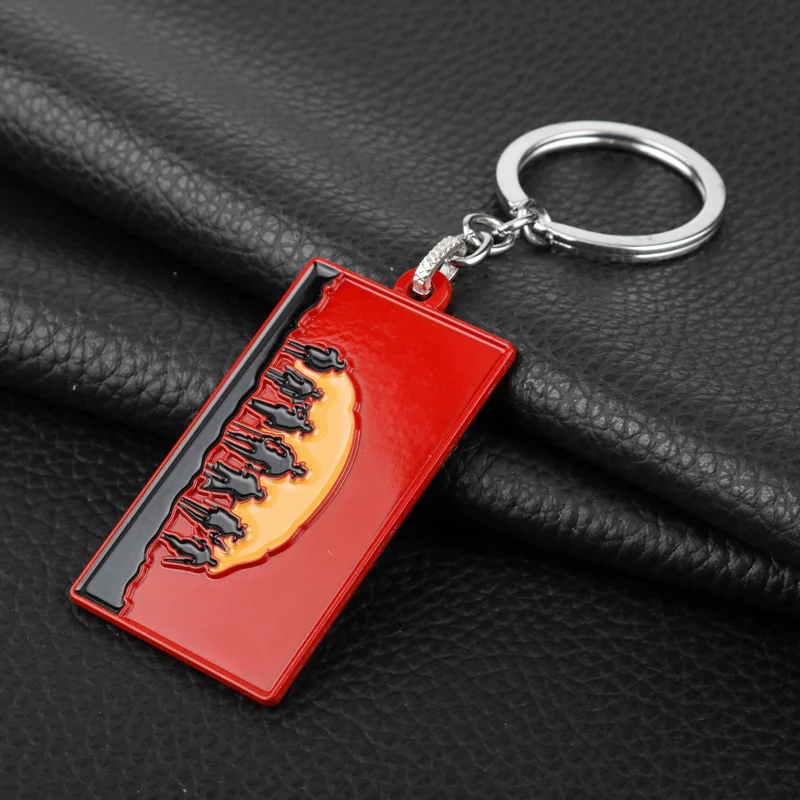 Red Dead Redemption 2 Keychain Pendant Necklace