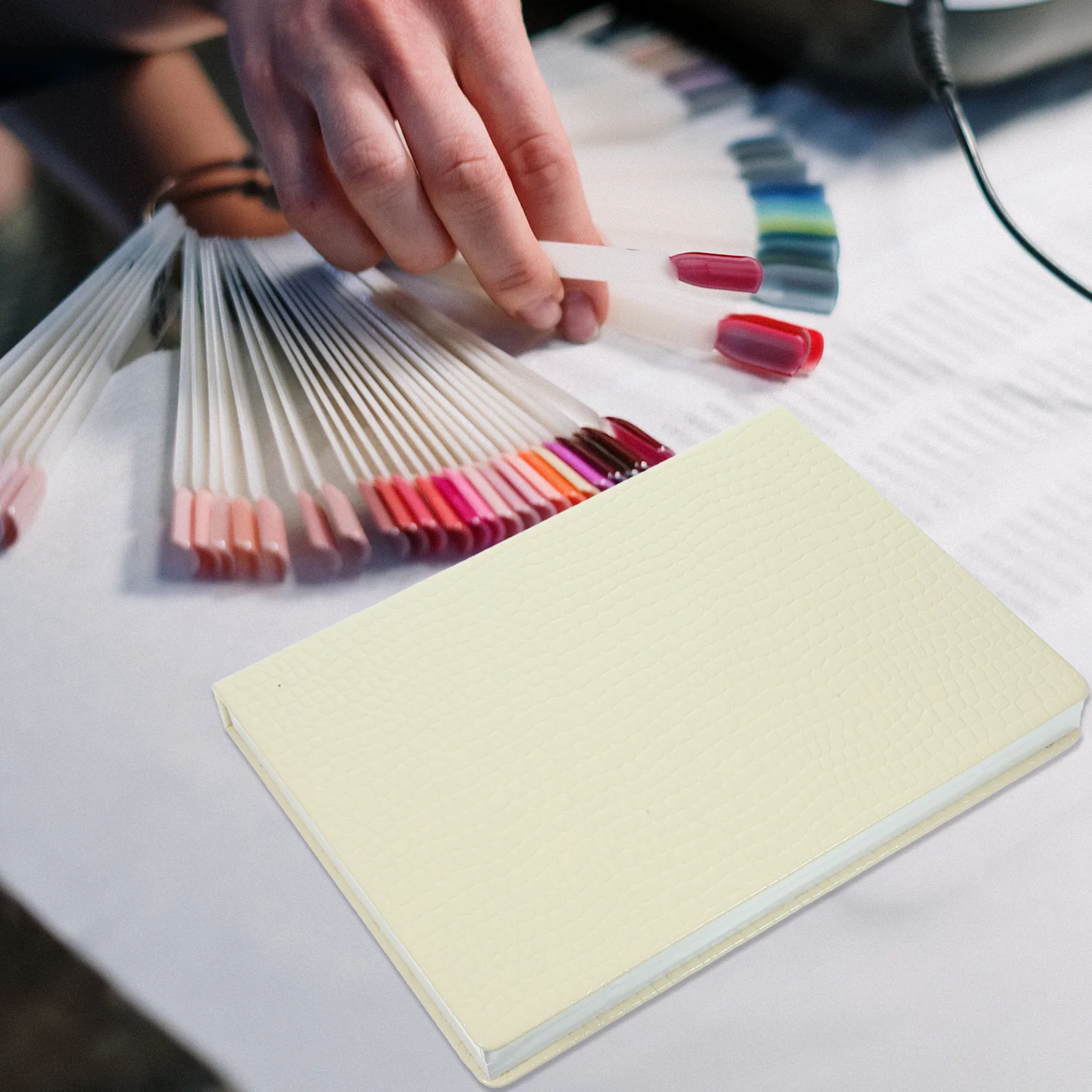 

216 Colors Nail Color Show Card Lightweight Nail Polish Glue Display Perfect Manicure Tool Color Show Card Manicure Tool