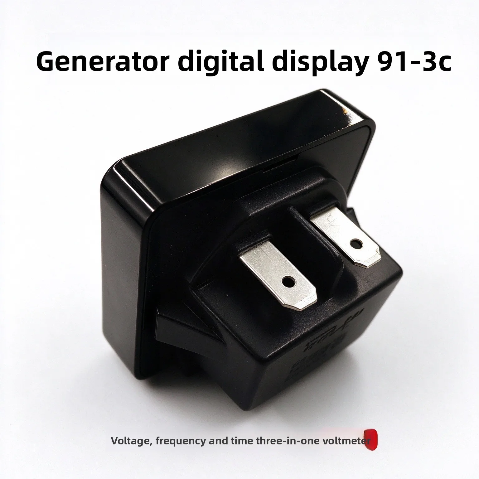 91-3C Generator Three-in-one Digital Display Meter 100-250V Voltage Frequency Cumulative Running Time Monitoring Instrument