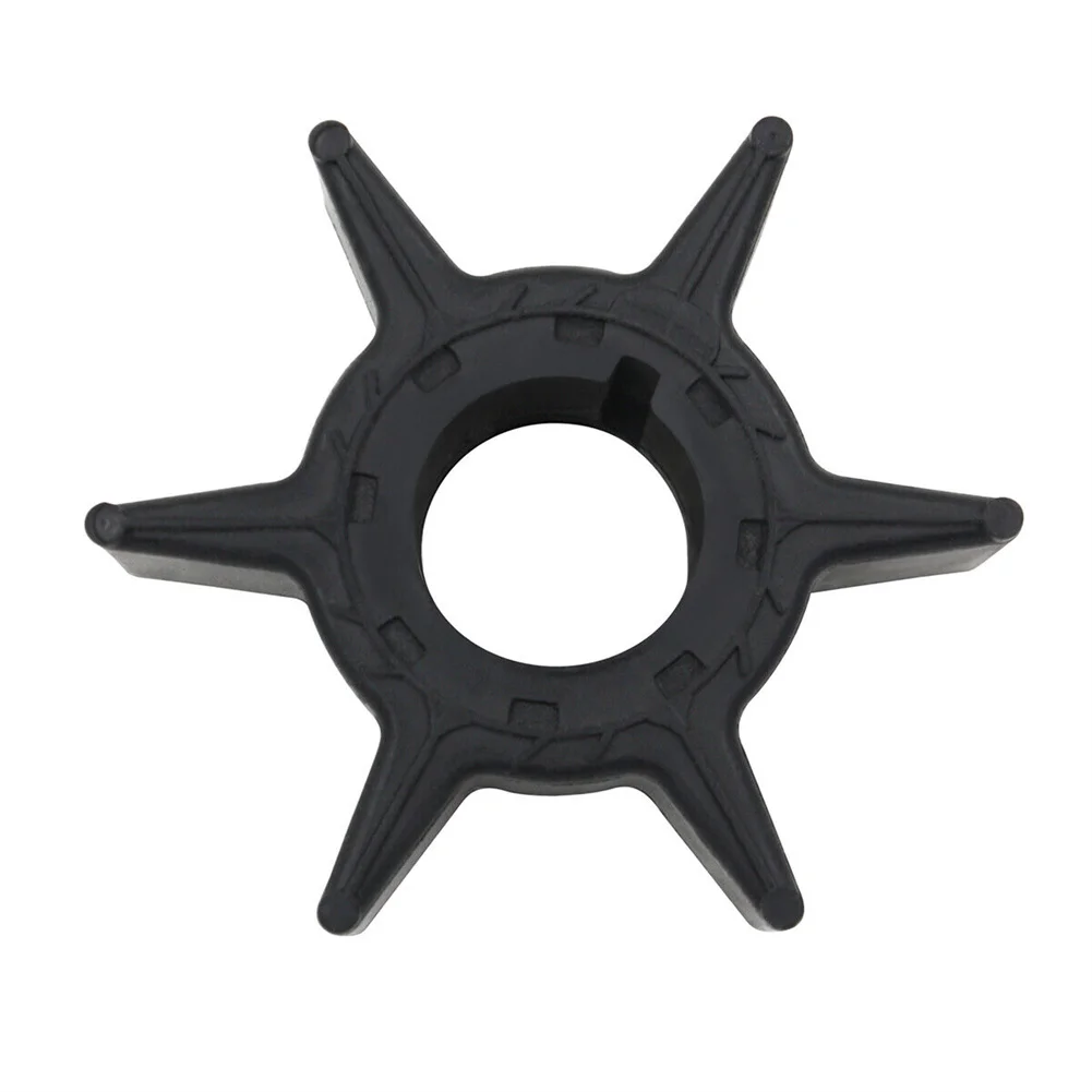 Water Pump Impeller Impeller 16.10 Mm/ 0.63 Inch 20 G 55.48 Mm/ 2.18 Inch 6 Blades Black Rubber 6H4-44352-01-00