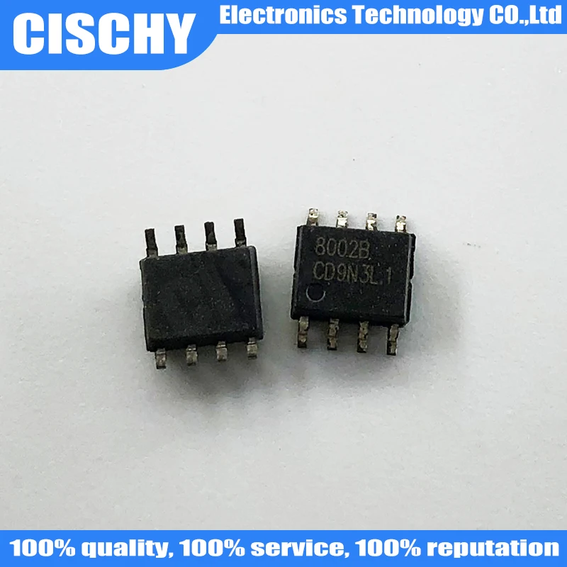 10PCS/lot MD8002A SOP8 MD8002 8002A SOP-8 8002 CKE8002B NS8002 SOP8 In Stock