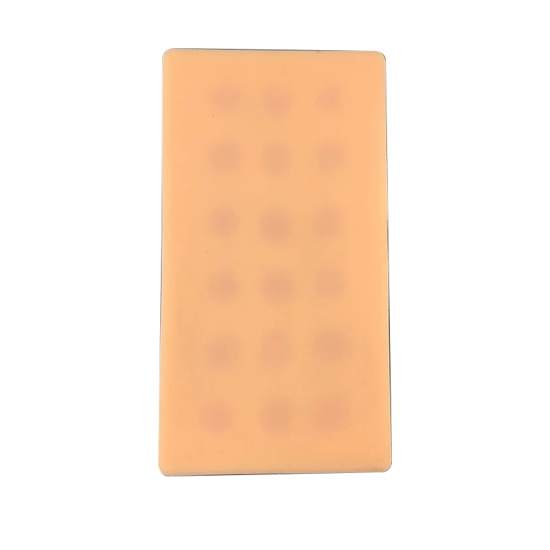 Intradermal arm model injection allergic reaction test simulates red picuchus skin test arm model