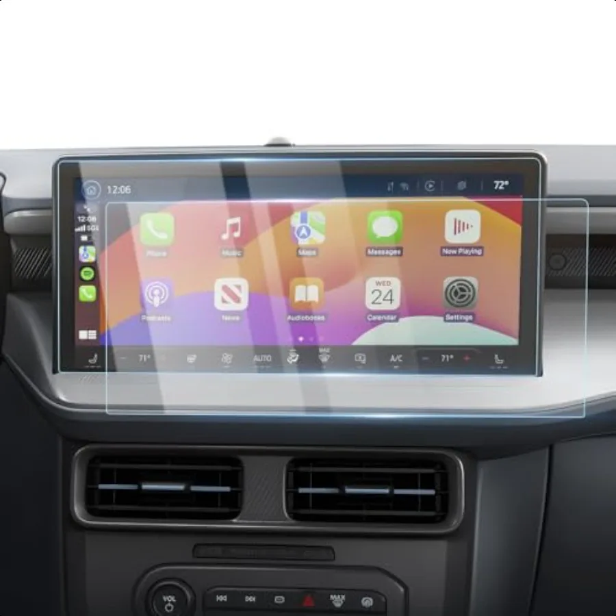 

2 Pack Screen Protector for 2025 Ford Maverick XL XLT Lariat Tremor Lobo Maverick Accories 2025 13.2 Inch Touchscreen Navigatio
