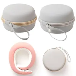 U Type Neck Pillow Case Storage Bag Memory Foam Pillow Box Cervical Vertebra Pillow Cover Travel Porable Camping EVA Carry Pouch