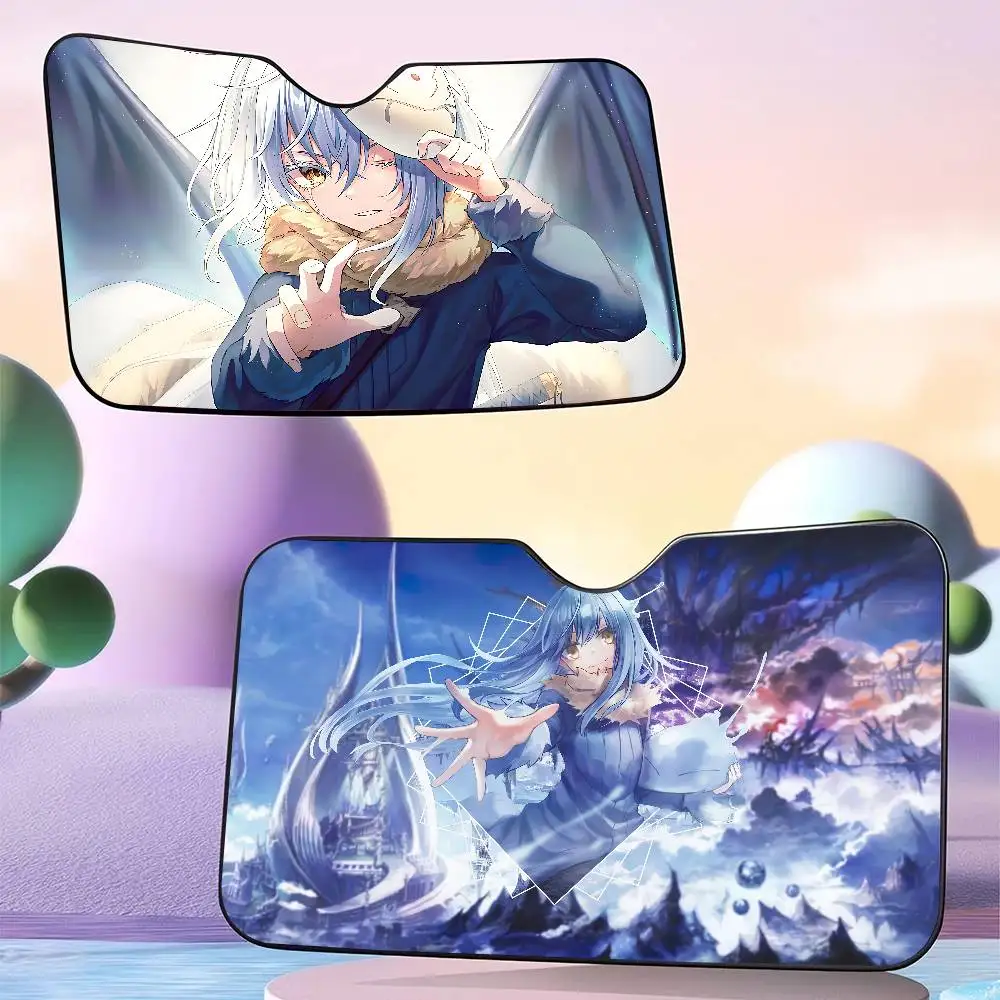 Esa vez que me reencarné como un Anime parasol para coche parabrisas chocado parasoles para ventana delantera de coche cubierta para mantener el vehículo fresco UV