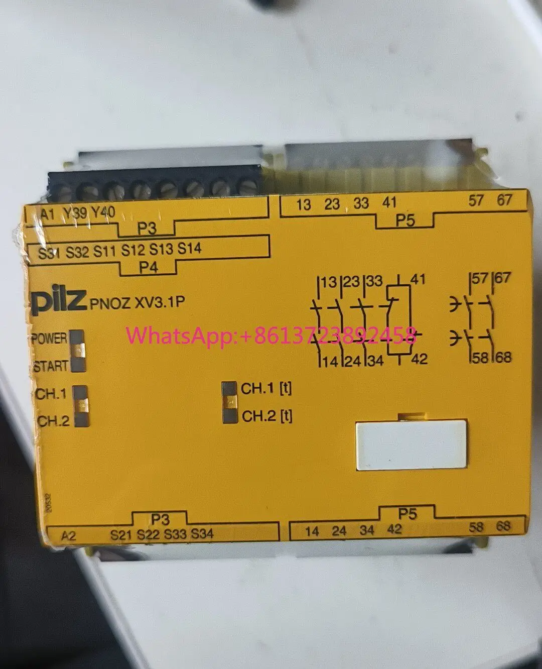 PILZ Peel Magnetic Safety Relay PNOZ XV3.1P 77752 in stock