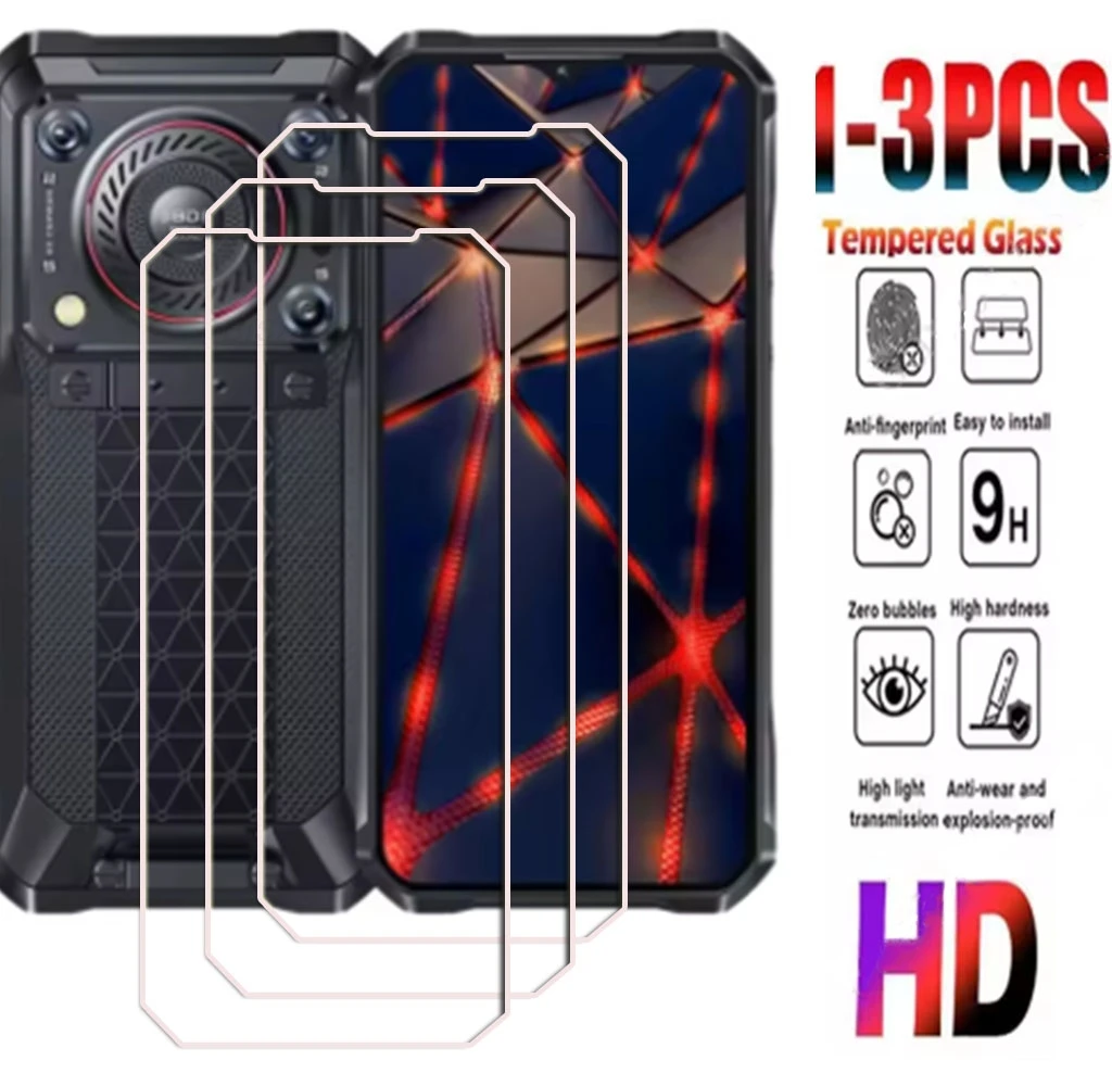 1-3PCS 9H HD Tempered Glass For Oukitel WP33 Pro 6.6" OukitelWP33Pro WP33Pro Screen Protector Cover Film