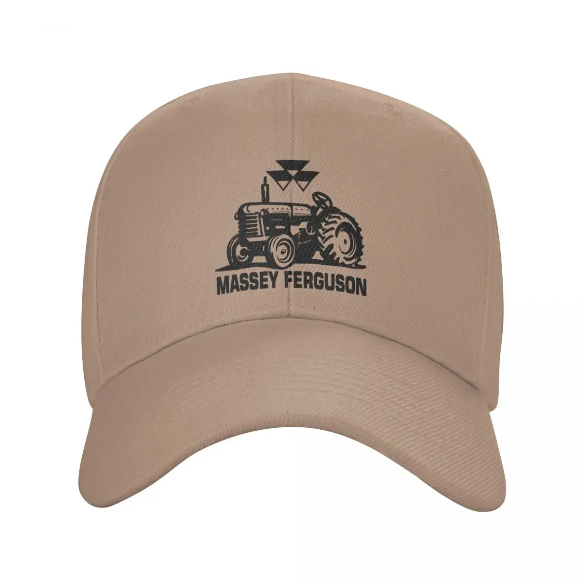 Pure Color Dad Hats Tractors Women\'s Hat Sun Visor Baseball Caps Massey Ferguson Peaked Cap