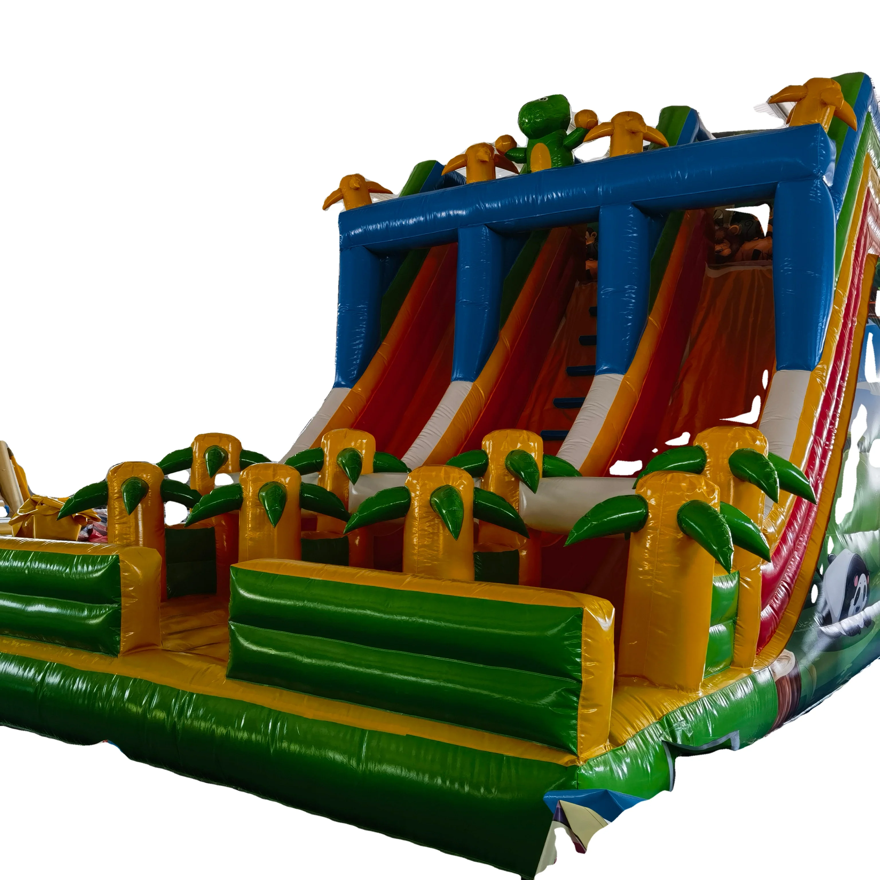 

Прочный надувной замок из ПВХ, привлекательный надувной замок с горкой, популярный для детей, для использования в помещении и на открытом воздухе