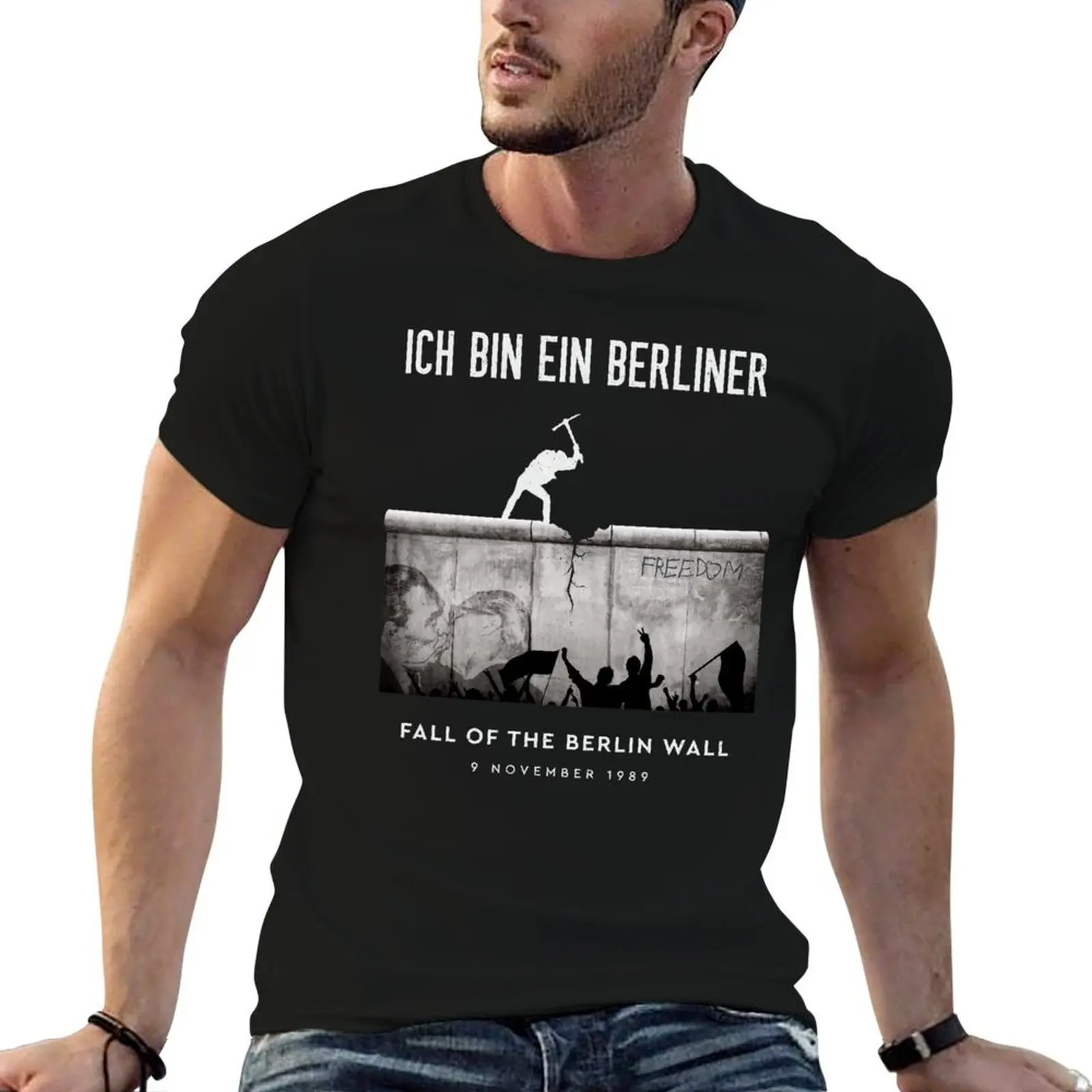 Ich Bin Ein Berliner, 30.º aniversario del caída del muro de Berlín, 30 Jahre Mauerfall, 9 de noviembre de 1989 - 2019, camiseta The Berl