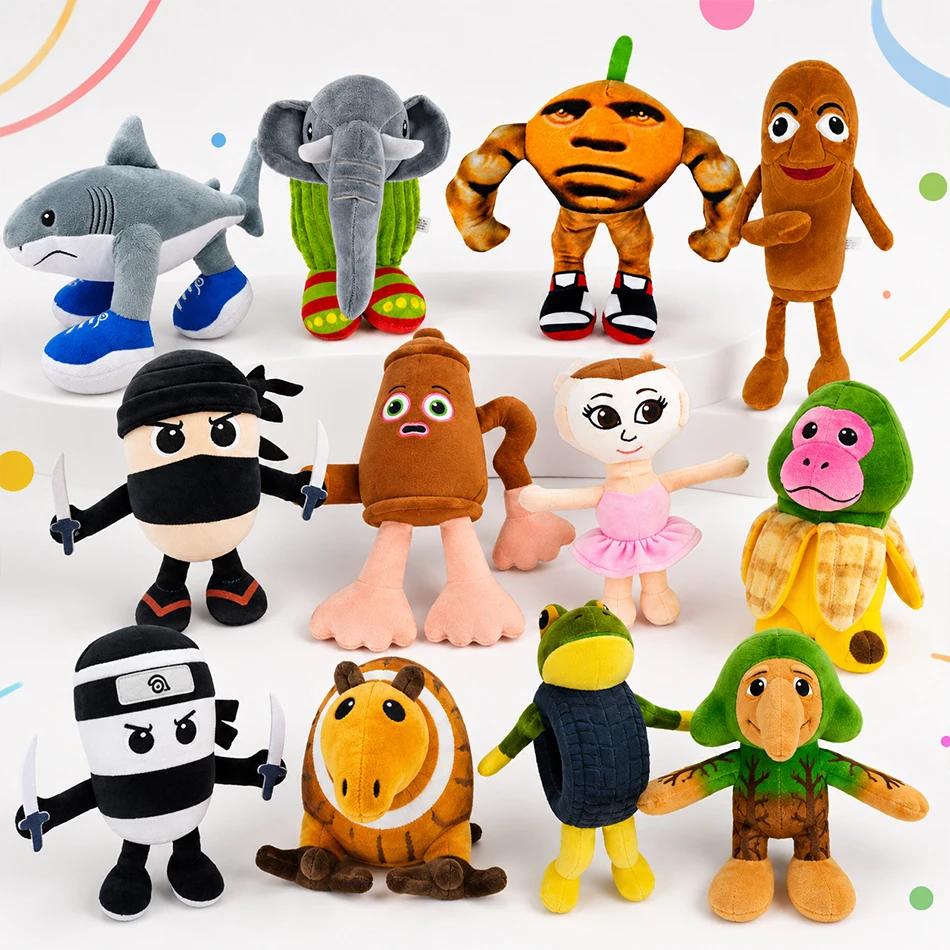

Hot Tralalelo Tralala Plush Tungtungtung Italian Brainrot Al Tralalero Tralala Plush Doll Stuffed Soft Pillow Custom Toys