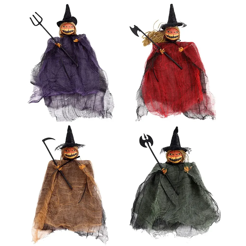 

Halloween Decorations Scary Pumpkin Doll Pendant Haunted House Party Hanging Pendants Home Kids Gift Halloween Decor Props