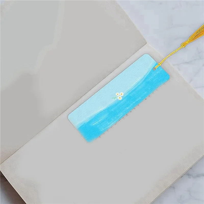 Set di 600 segnalibri vuoti con nappe colorate Confezione di materiali artigianali Segnalibri di carta fatti a mano per fai da te e etichette regalo