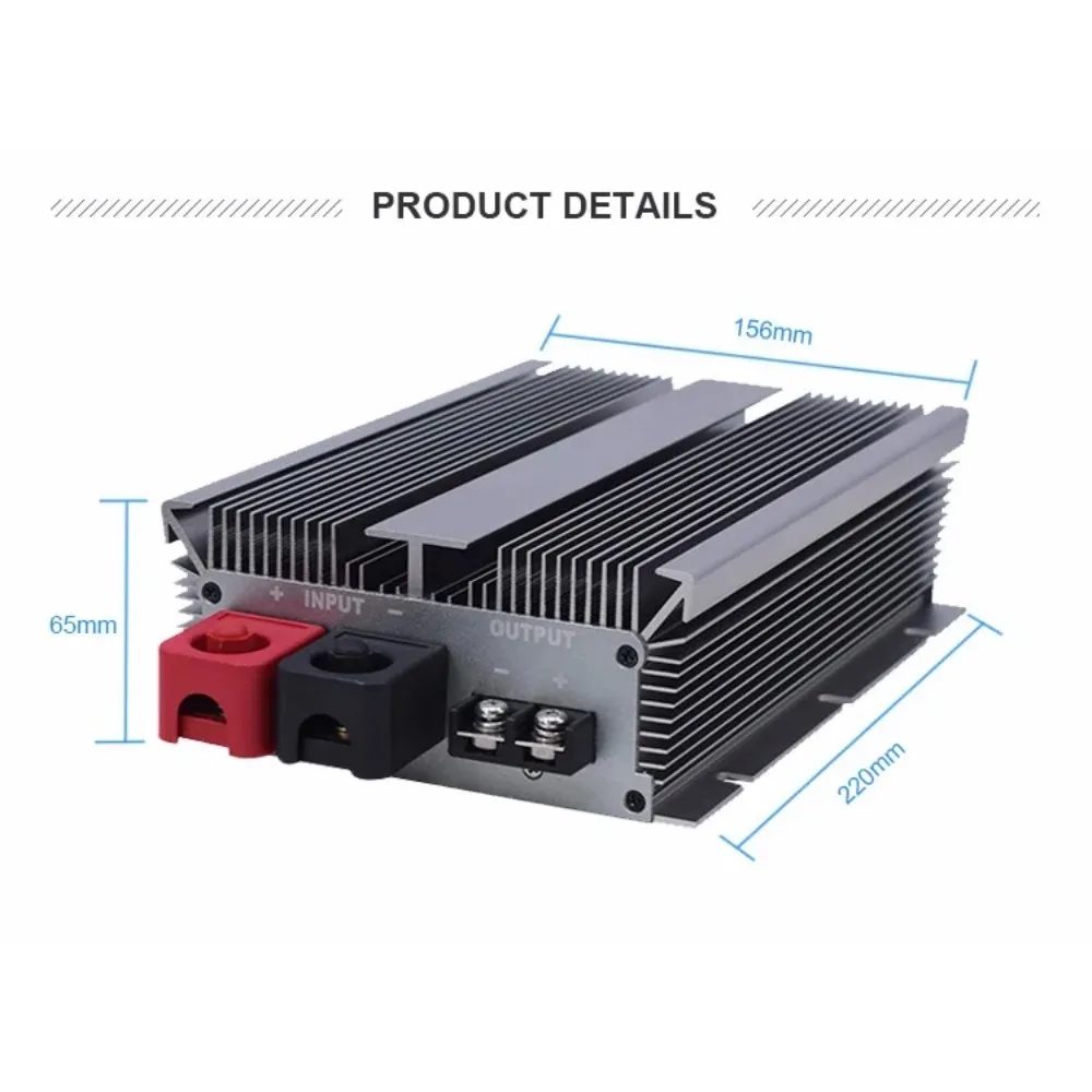 30-60V 36V 48V to 12V 150A 100A 80AStep down DC DC Power Converter 36V48V-12V Voltage Reducer Module Car Truck Boat Power Supply - Image 5