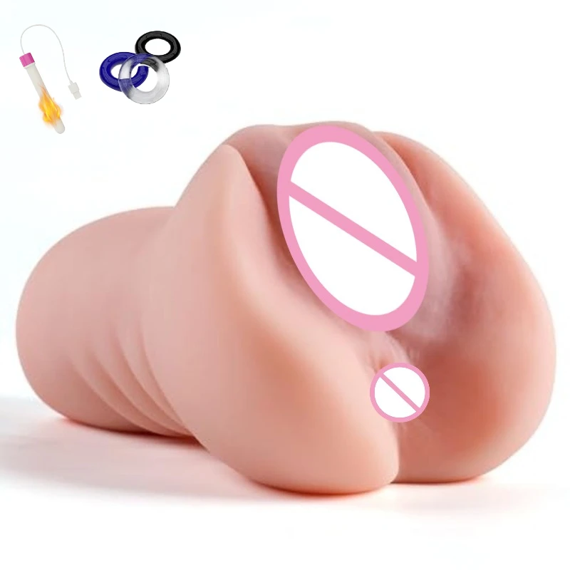 Men's Aircraft Cup Male Masturbator Oral Vaginal Anal Masturbation Soft Real Vagina Pocket Pussy Sex Toys for Men Blowjob 18+ view 6