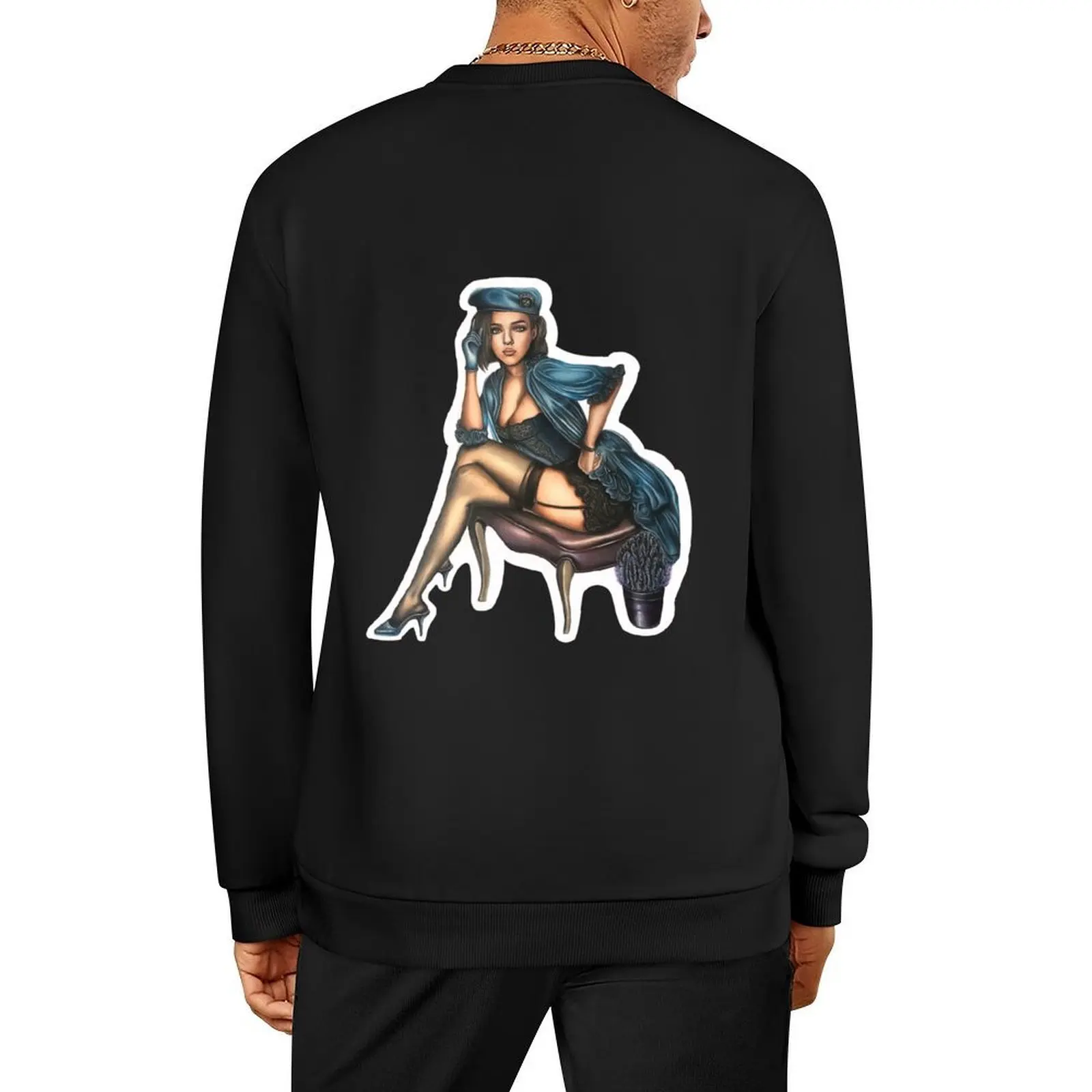 

Mistress of Unlocking (Clear background) Pullover male clothes mens clothing autumn clothes sweatshirt male