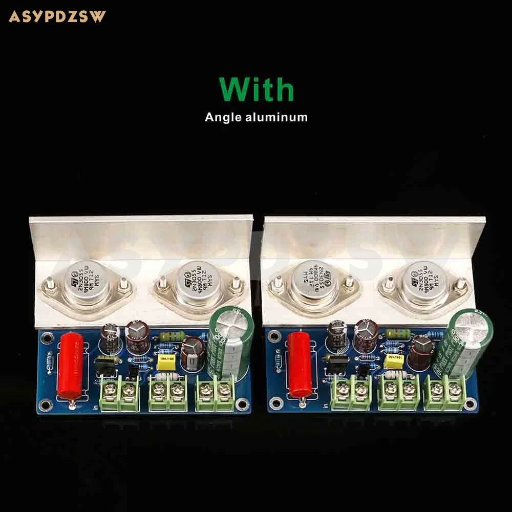 LJM 2N3055 Ver HOOD JLH1969 Stereo Simple Class A power amplifier DIY Kit/Finished board 10W