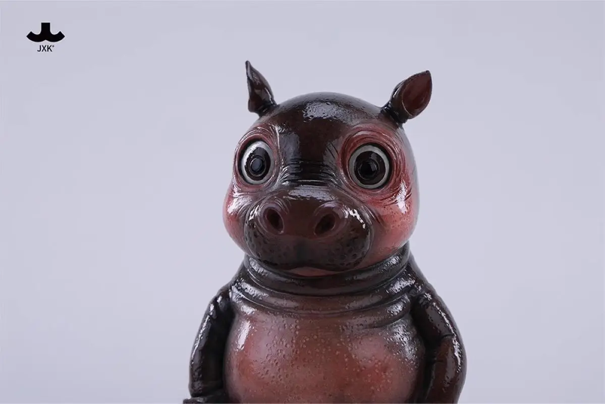 

JXK JXK281 11cm High Hippopotamus Model Simulated Animal Figurines In Stock