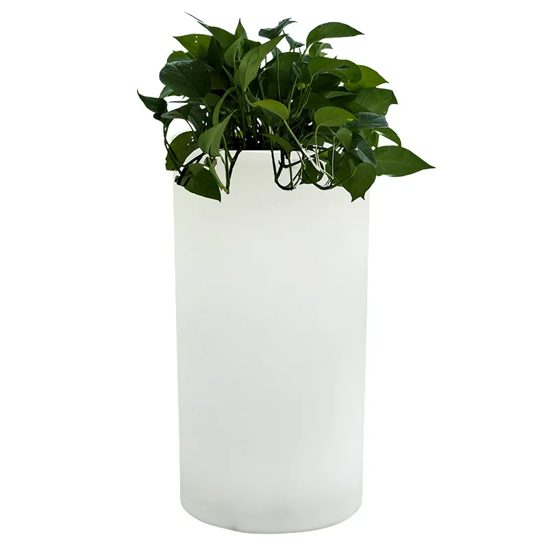 

Creative flower pot led Internet celebrity potted outdoor garden light round flower bed landscape light decoration ornament