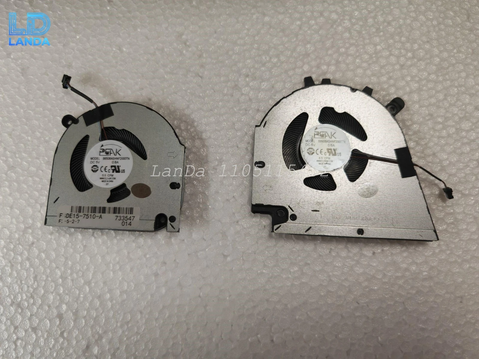 

New CPU GPU Cooling FAN For DELL Inspiron Vostro 15 7510 16 7610 0GJN2R 0CNNWF