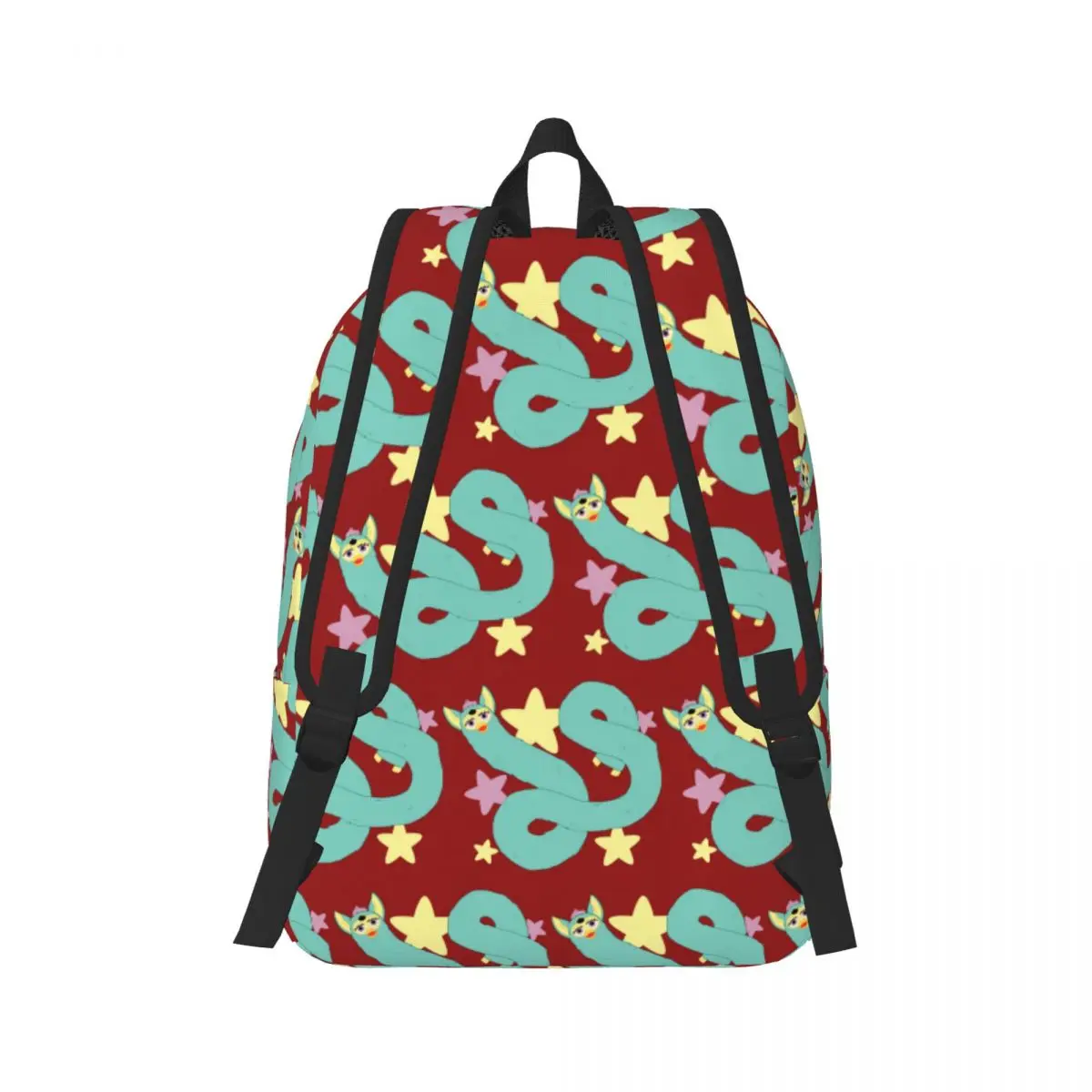 Jungle Wallpaper Backpack Daypack Large Capacity Kids BookBag School Bag Shoulder Bags for Men Women