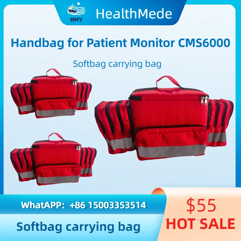 

Softbag,Handbag for CONTEC Patient Monitor CMS6000ABC,CMS6800,carrying bag