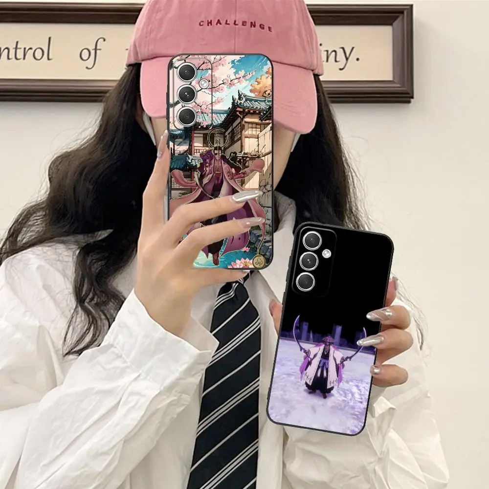 

Bleach Kyouraku Shunsui Phone Case for Samsung Galaxy S25 S24 S23 S22 S21 S20 Note20 Plus FE Ultra Colour Protective Cellphones