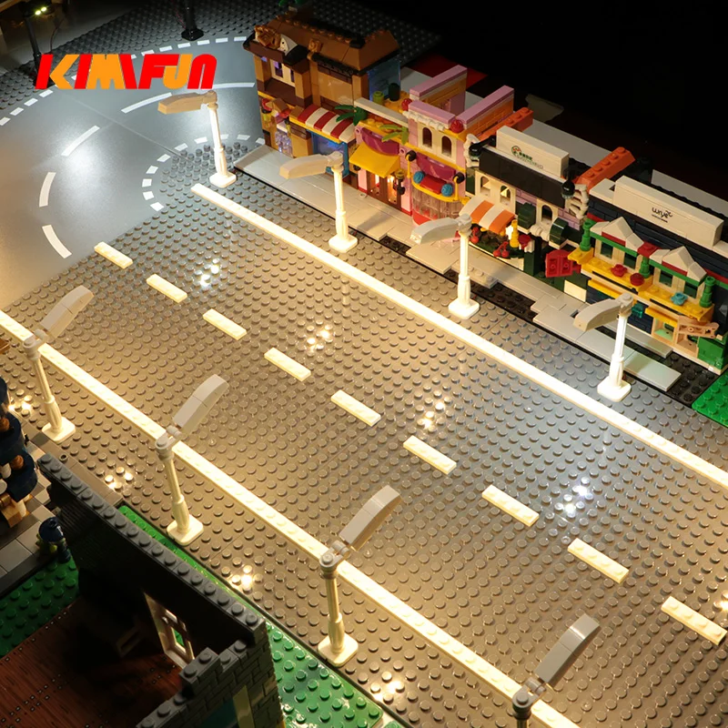 Décennie s de construction LED, 10 pièces, 0.8mm, broche, RGB, lampe USB, bricolage, lampadaire, ville électrique, décoration, 1 bronche brique,