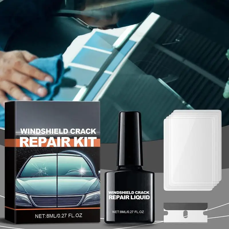 Windshield Repair Fluid Car Repair Kit For Clear Vision Clear Vision Glass Curing Glue Car Accessories Car Windshield Repair