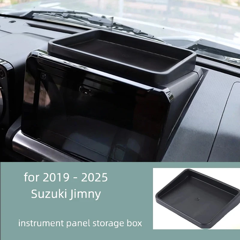 Center console dashboard storage tray suitable for 2019 - 2025 Suzuki Jimny dashboard storage box internal accessories