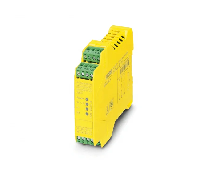 Safety relay for emergency stop and safety door monitoring up to SIL 3 or Cat 4 PSR-SCP- 24UC/ESA4/3X1/1X2/B 2963763