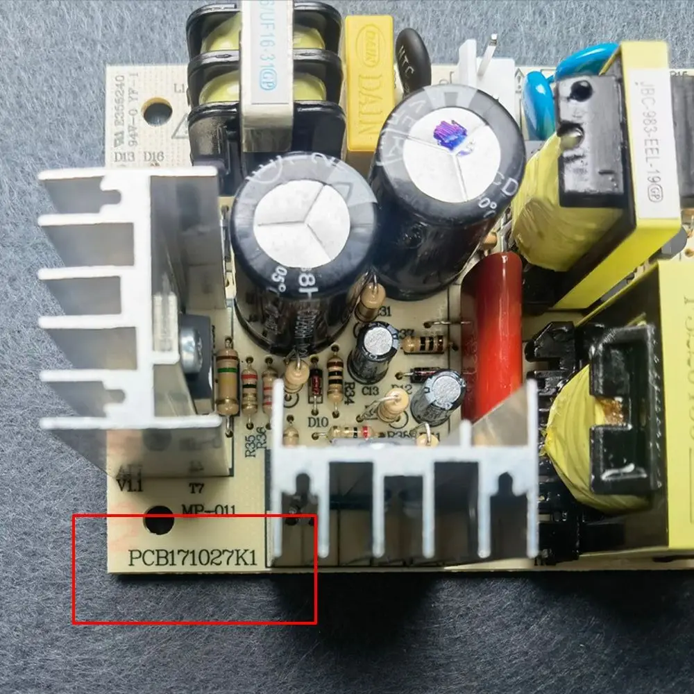 لوحة أم بديلة لمبرد نبيذ المنيا من Vinocave ، لوح إمداد الطاقة ، و PCB171027K1 ، جديد