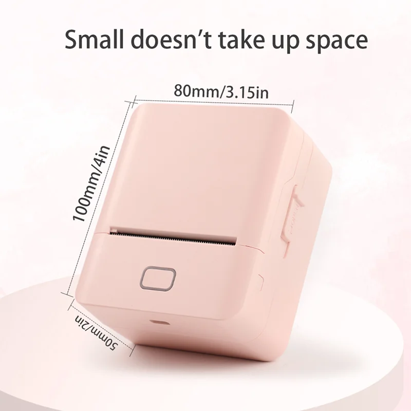 KAYSION ポータブルミニプリンター自己粘着ラベルプリンターステッカーマーカーラベル印刷機衣料品ジュエリー商業用