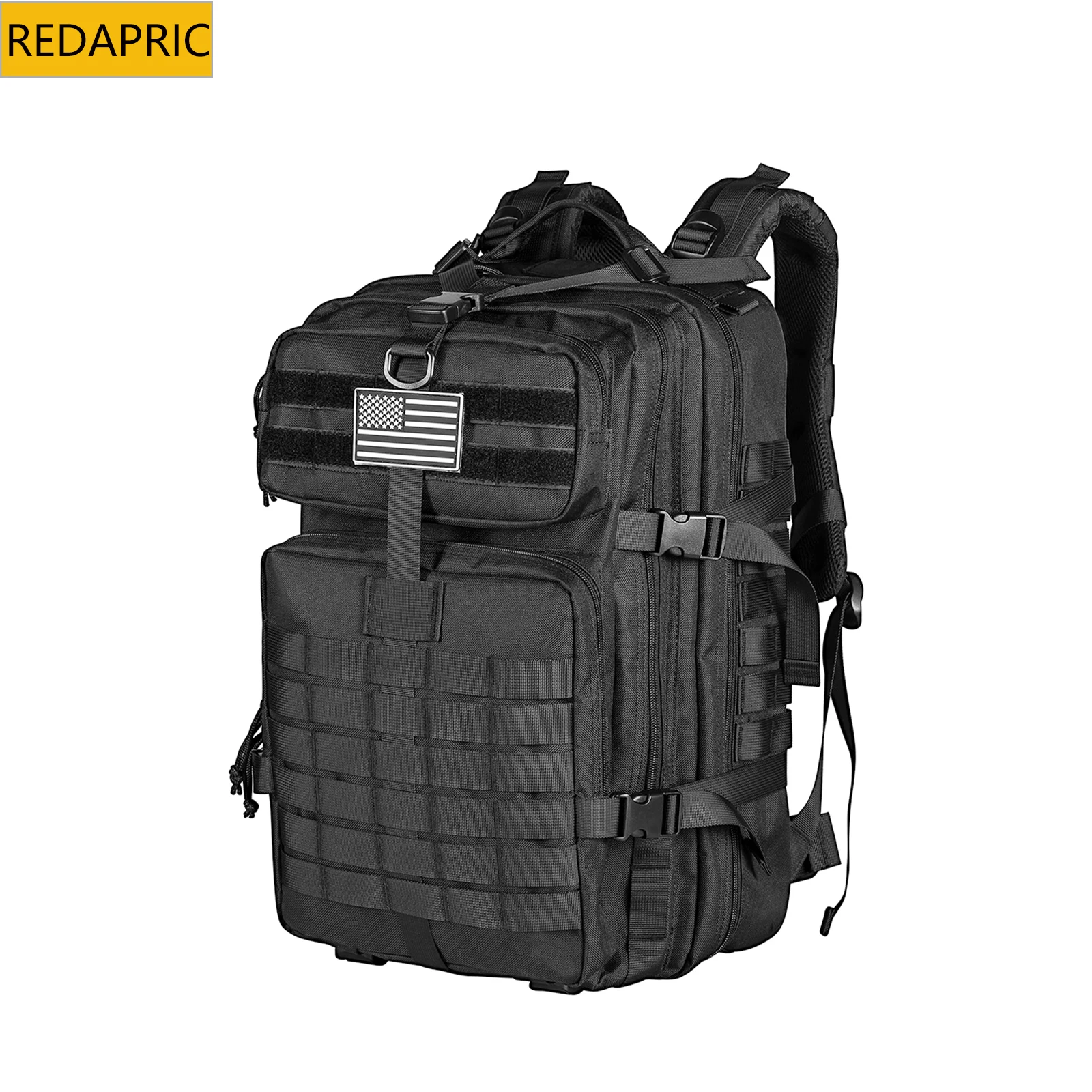 Military Tactical Backpack 45L Large Army 3 Day Assault Pack Molle Bag Rucksack For Camping Treeking Hiking Fishing,