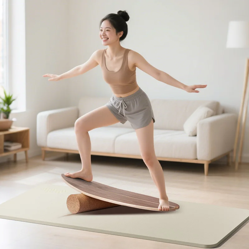 Modern Strong Wood Surfboard B - огляд і ціна Wobble Board Balance