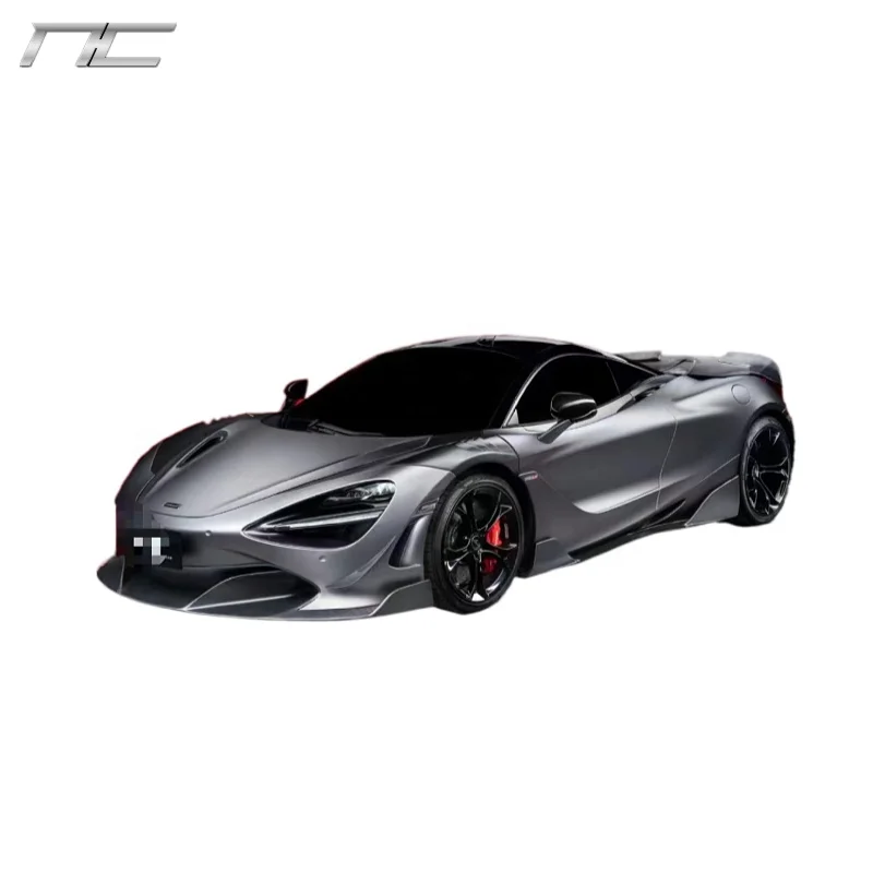 RYFT Style Dry Carbon Fiber Body Kit Front Lip Spoiler Side Skirts Rear Diffuser Front Fender For Mclaren 720S 2015-2018