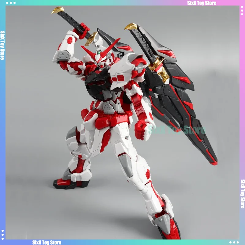 Daban 8807 MG 1/100 Assembly Model Kit Astray Red Frame Mars Jacket Reprint MBF-P02 Action Figure Robot Plastic Model Toy Gifts