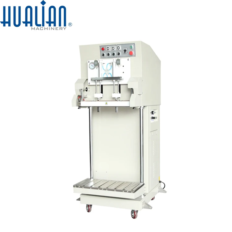 DZQ-600L/S Hualian Nitrogen Gas Flushing Heavy Duty Big Plastic Bag Food Sealer Vacuum Packing Machine