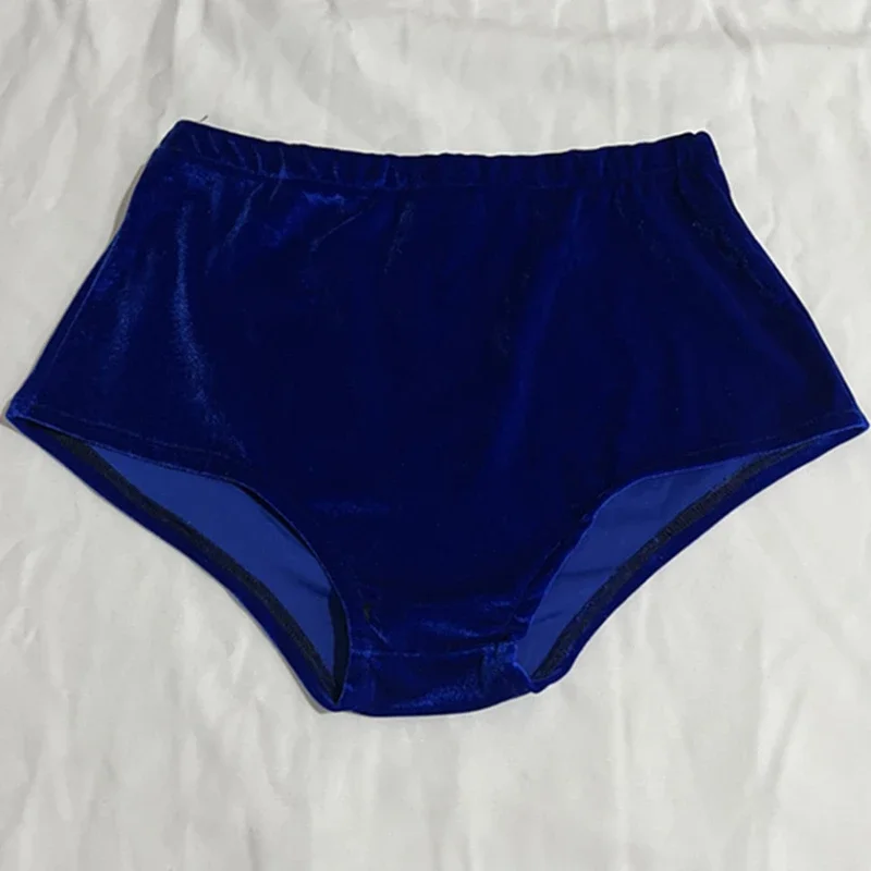 Kpop Cantante coreana Concerto Pantaloncini slim in velluto nero Donna Costume da ballo jazz Discoteca Abbigliamento da performance sul palco Abbigliamento Hip Hop