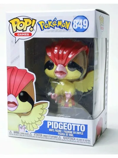 Funko Pop Pidgeotto Roucoups Tauboga Pokemon 849